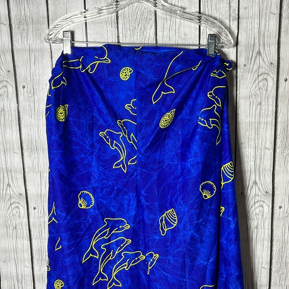 Rima beachwear 2-pc dolphin print pants and top set size large - Picture 9 of 16